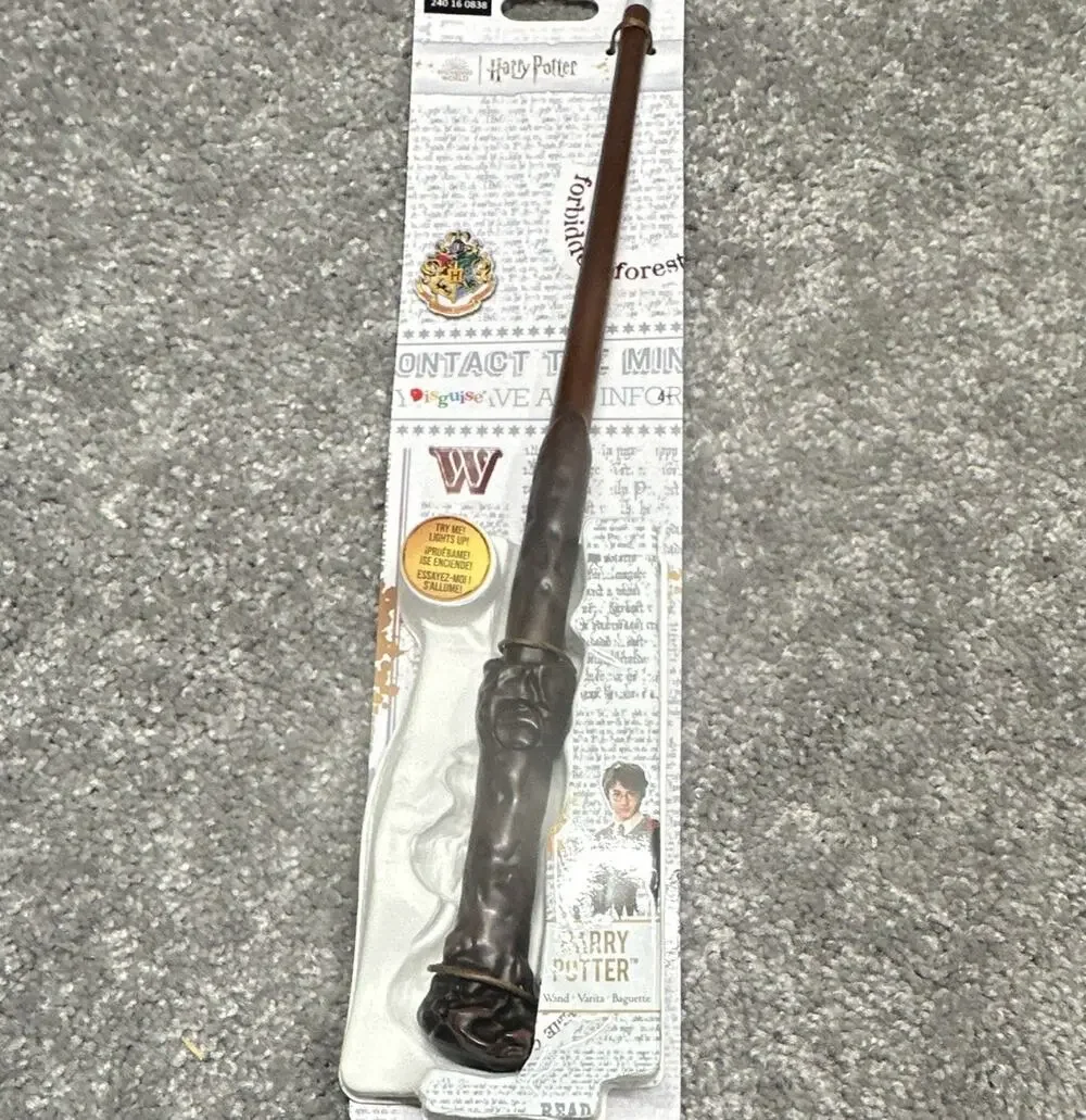 Disguise Harry Potter Wizarding World Light-Up Wand Costume Prop MPN 107569